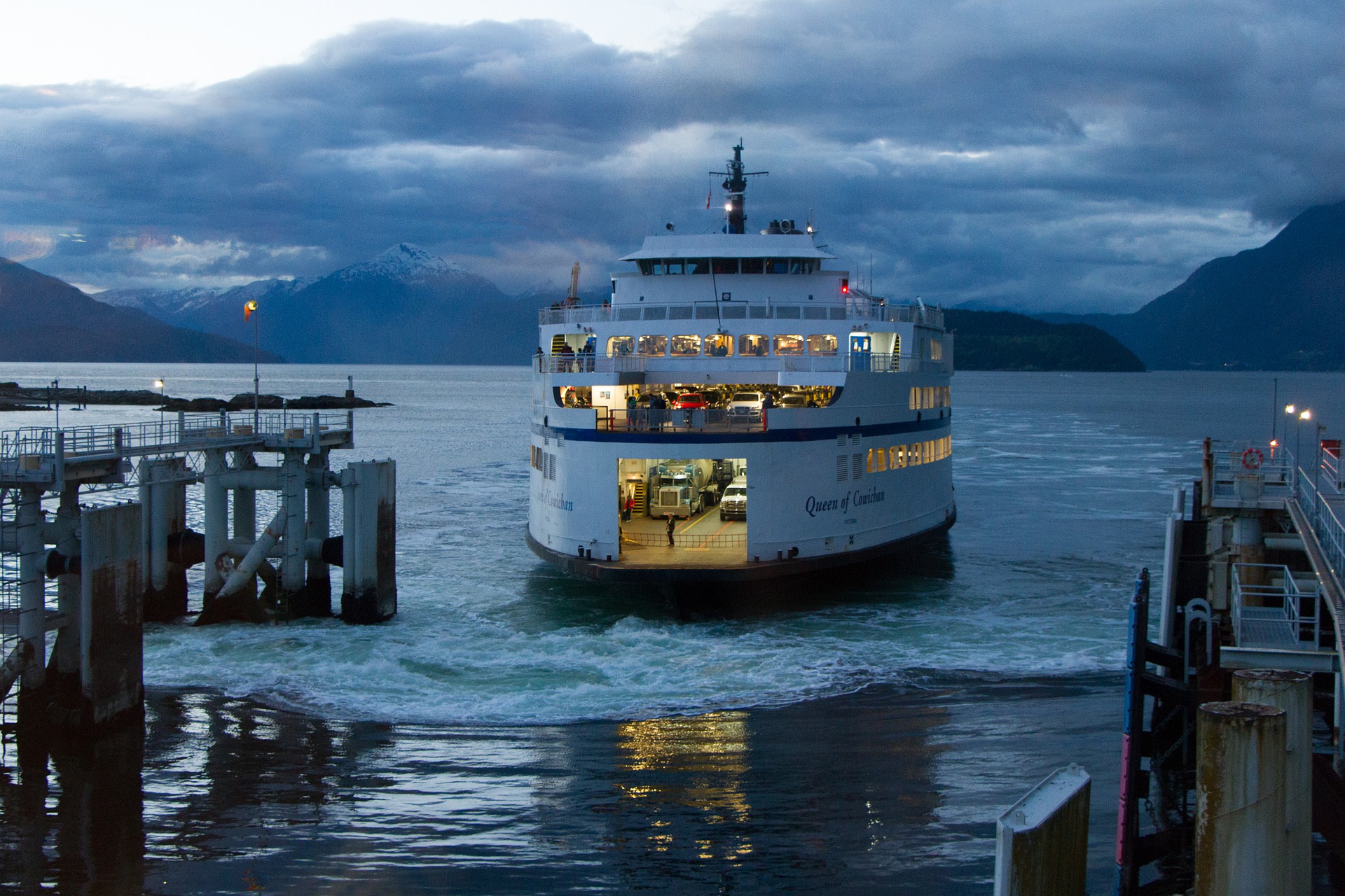 viajar en ferry en autocaravana